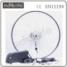 MOTORLIFE 2015 CE / Rohs aprobación 36v ebike kit 700c 500watt rueda delantera